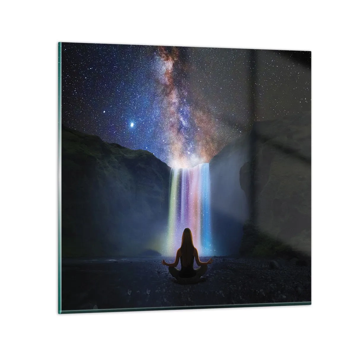 Glasbild - Bild auf glas - Absolute Harmonie - 70x70 cm