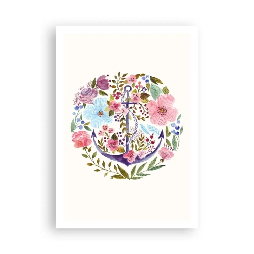 Poster - Guter Traum eines Seemanns - 70x100 cm