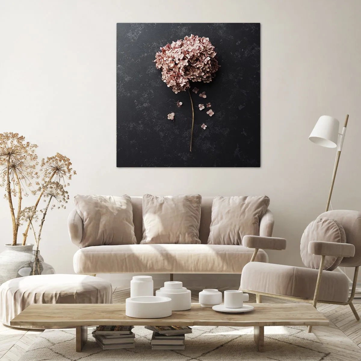 Bild auf Leinwand - Leinwandbild - Wirklich romantisches Zeichen - 50x50 cm