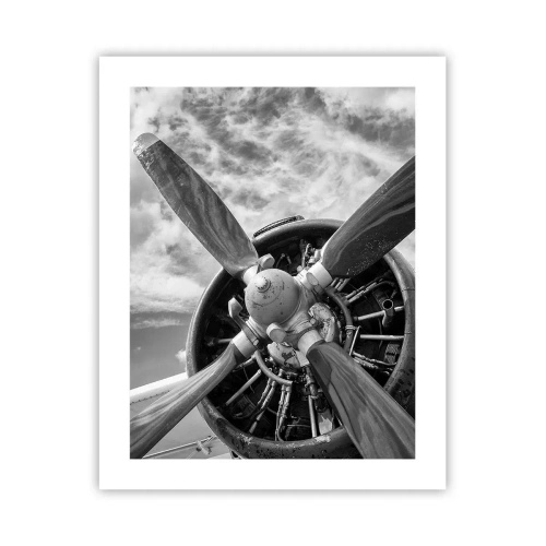 Poster - Eroberer der Lüfte - 40x50 cm