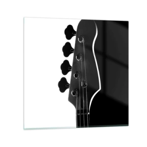 Glasbild - Bild auf glas - Rockige Stille - 70x70 cm