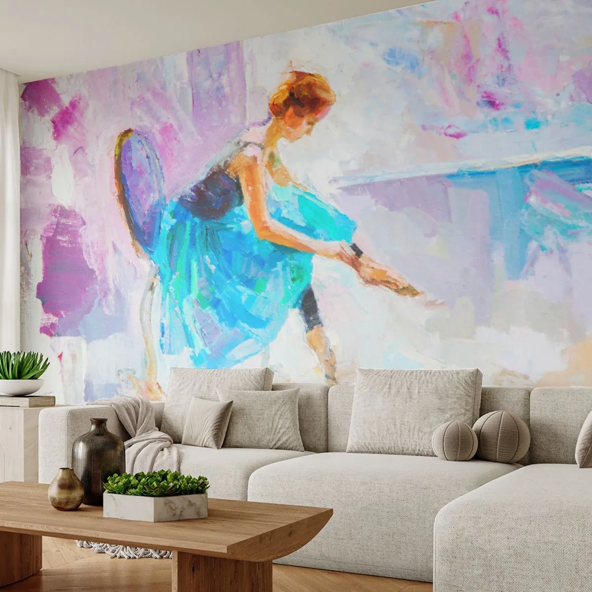 Fototapete Standard Eco - Unbeschreibliche Anmut, subtiler Charme - Ballerina, Tanzen, Ballett - 250x175 cm