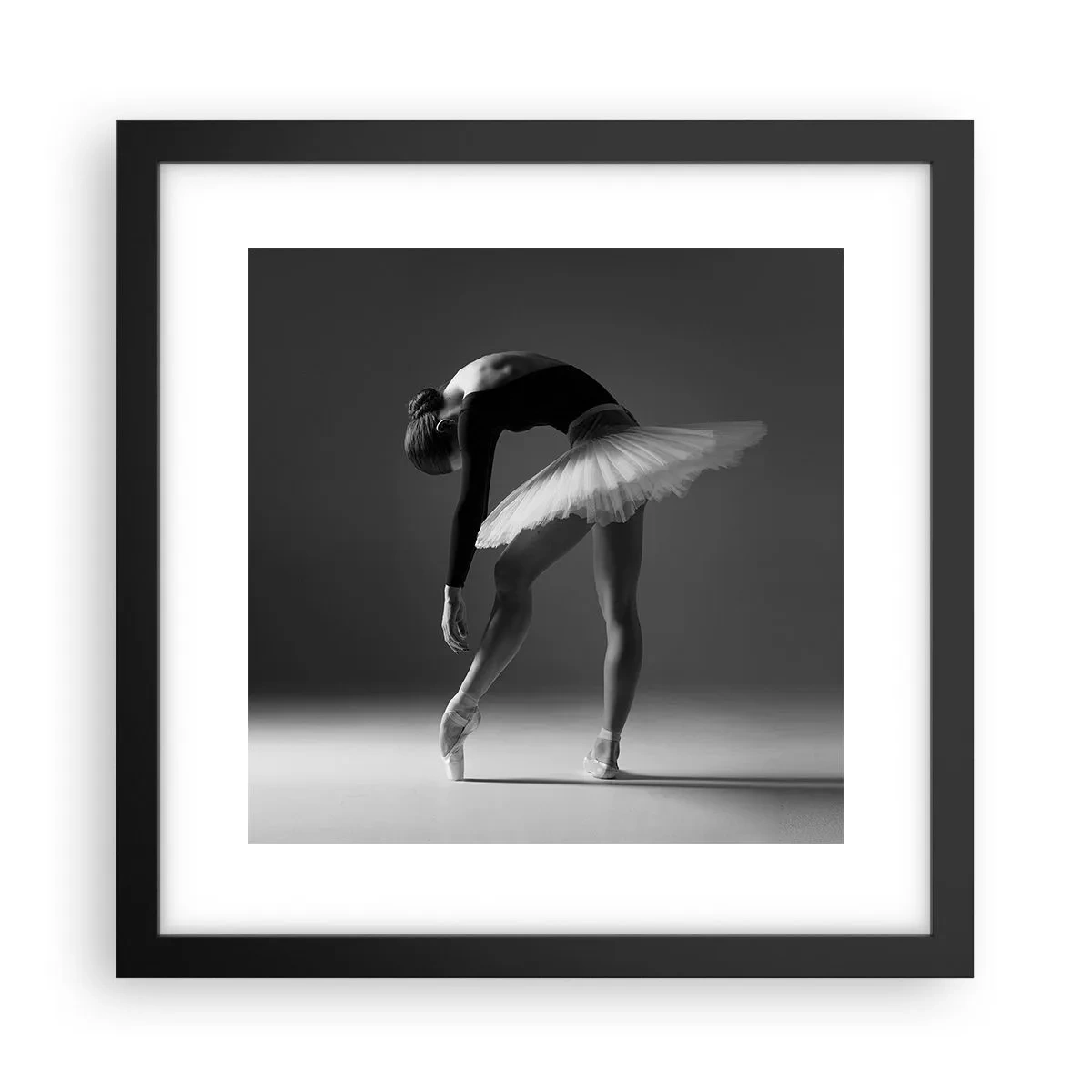Poster in einem schwarzem Rahmen - Bella Ballerina - 30x30 cm