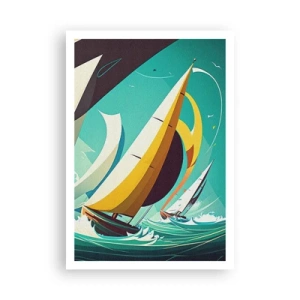 Poster - Viel Glück mit den Elementen - 70x100 cm