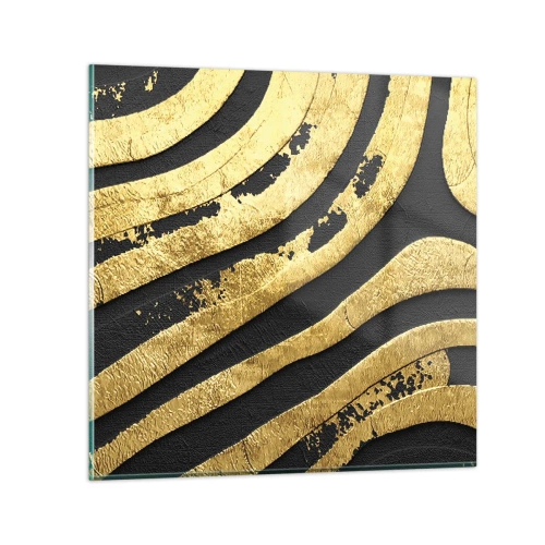 Glasbild - Bild auf glas - Alles fließt - 50x50 cm