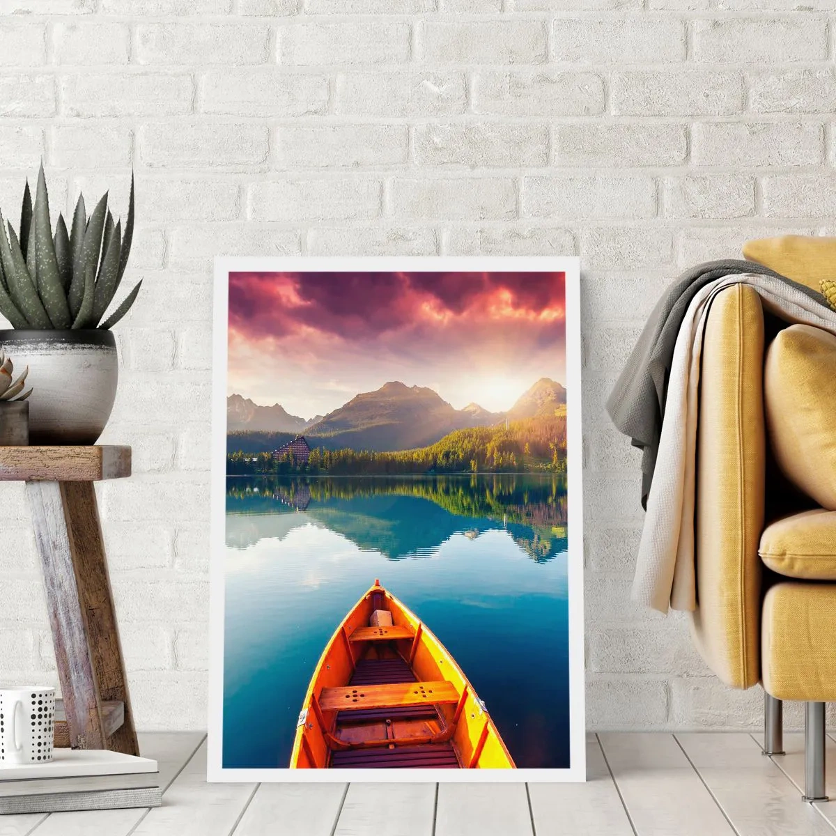 Poster - Nichts gegen die Natur - 40x50 cm