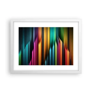 Poster in einem weißen Rahmen - Lichtorgan - 40x30 cm