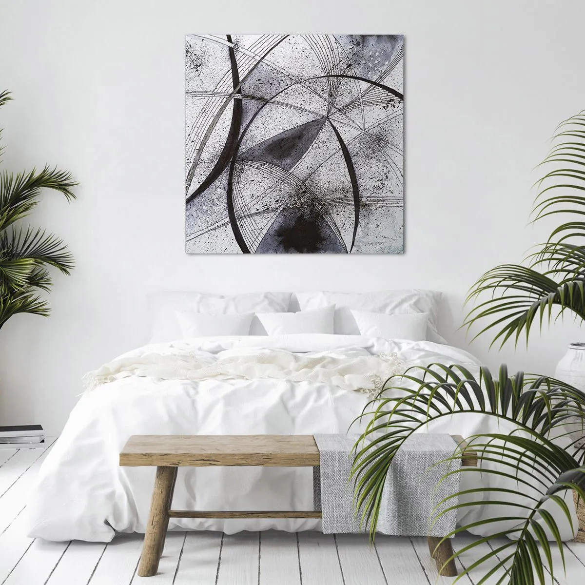 Bild auf Leinwand - Leinwandbild - Futuristische Fantasie - 70x70 cm