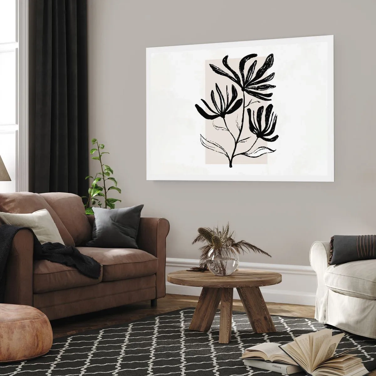 Poster - Skizze für das Herbarium - 91x61 cm