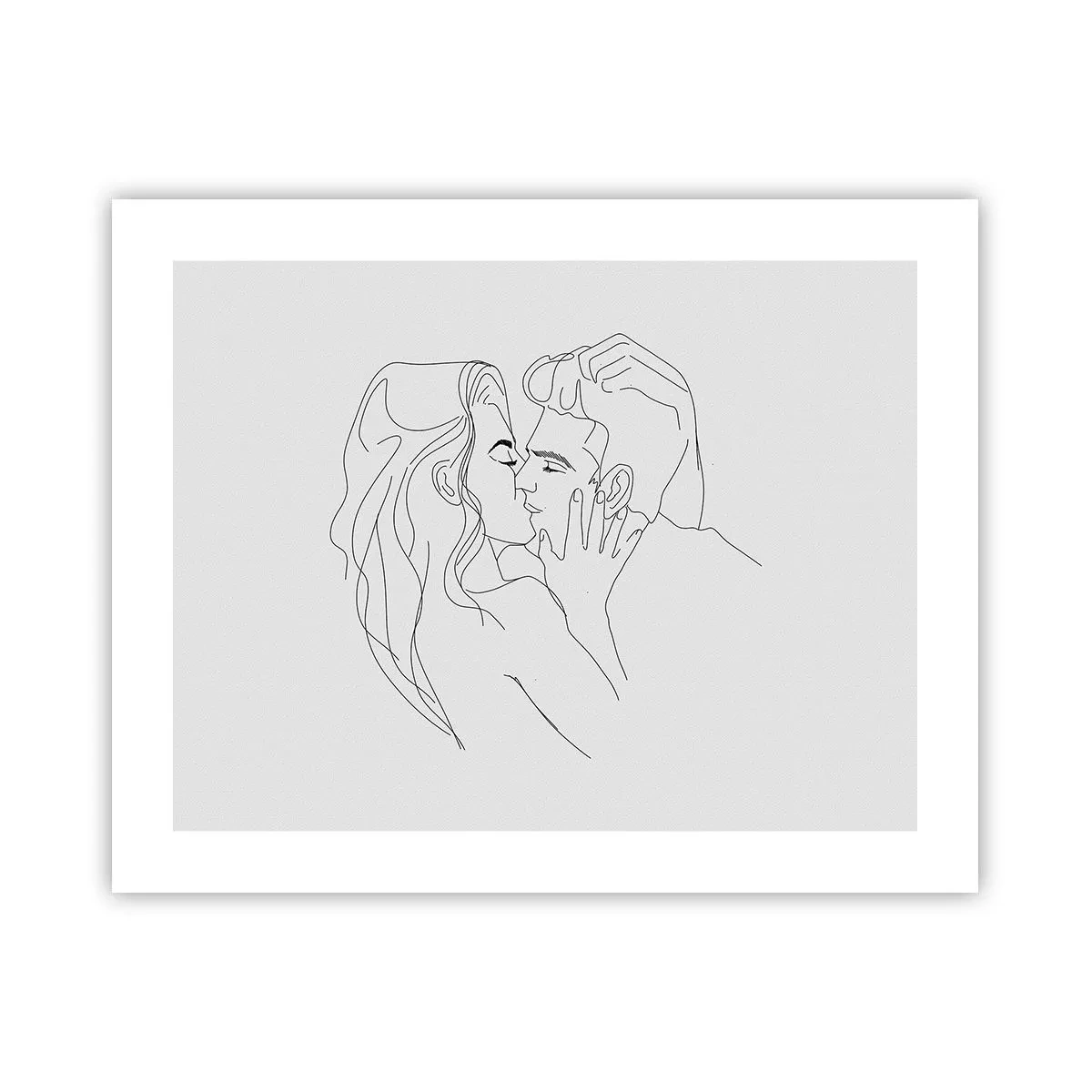 Poster - Dieselbe Linie - 50x40 cm