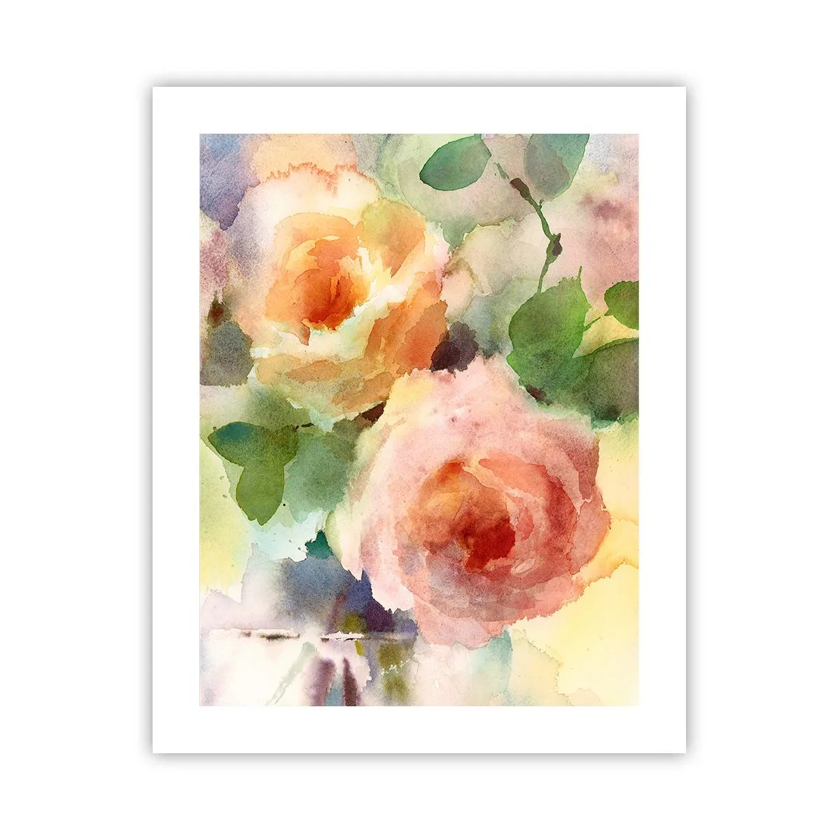Poster - Zart wie Aquarell - 40x50 cm