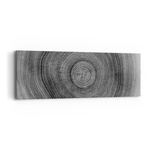 Bild auf Leinwand - Leinwandbild - Zeichen der Zeit - 90x30 cm