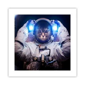 Poster - Houston, du hast ein Problem - 40x40 cm