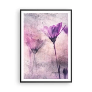 Poster in einem schwarzem Rahmen - Ein Blumentraum - 70x100 cm