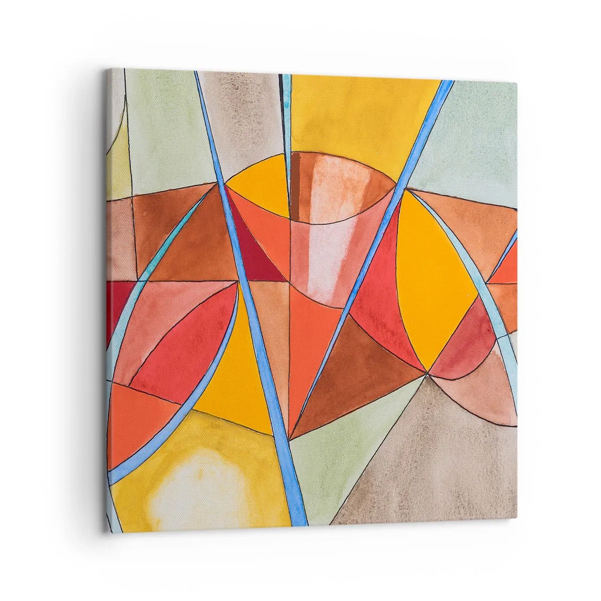 Bild auf Leinwand - Leinwandbild - Das Karussell, das Traumkarussell - 50x50 cm