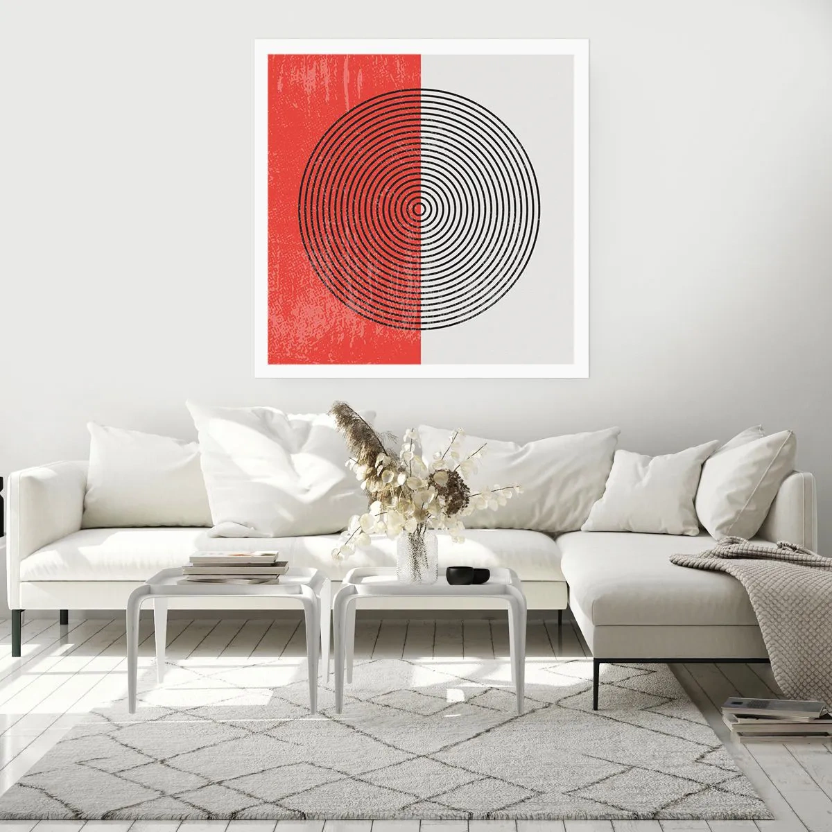 Poster - Auf den Punkt gebracht - 40x40 cm