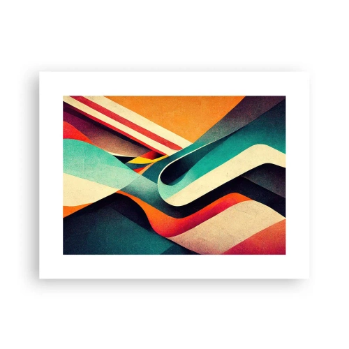 Poster - Intensive Komposition - 40x30 cm