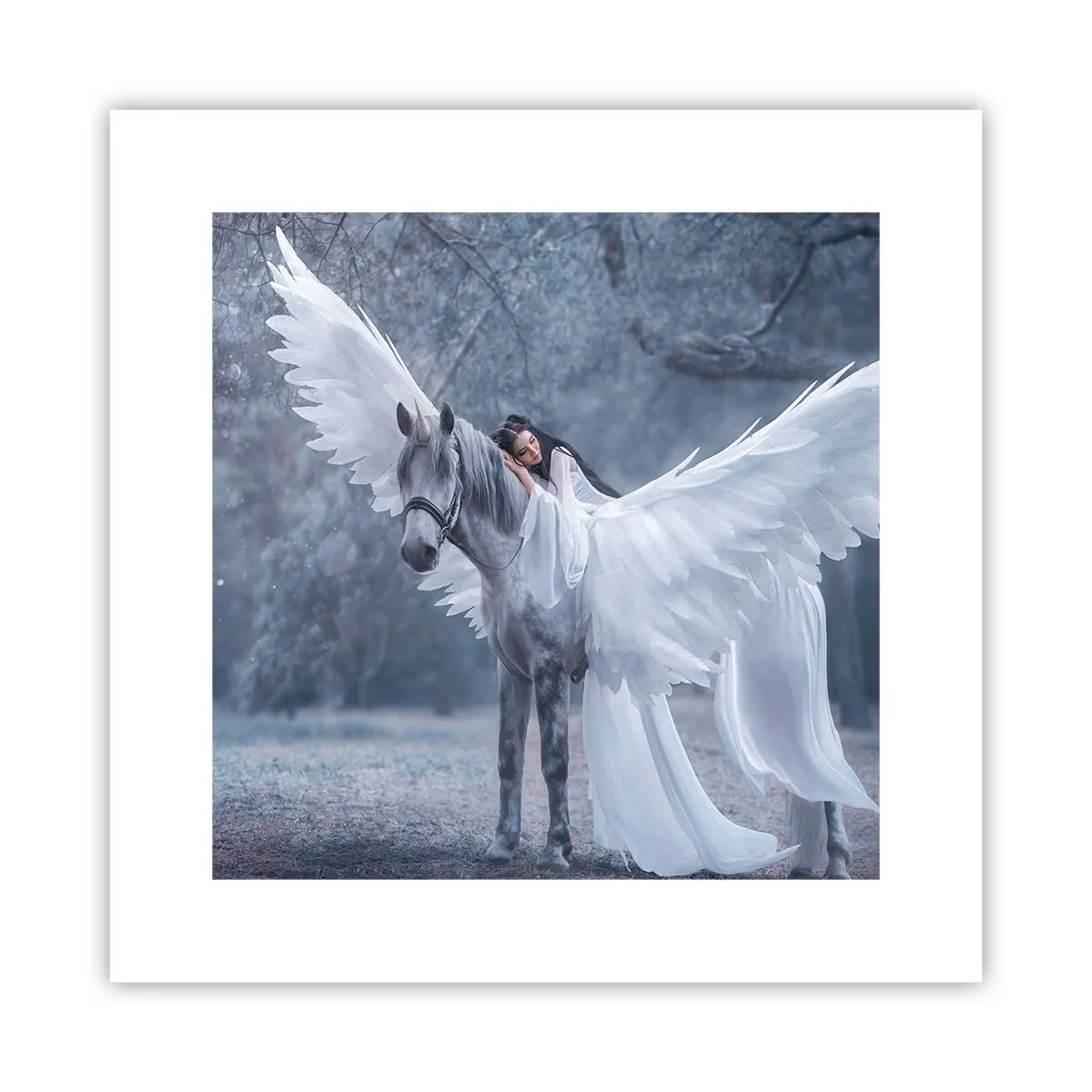 Poster - Ein inspirierter Moment - 30x30 cm