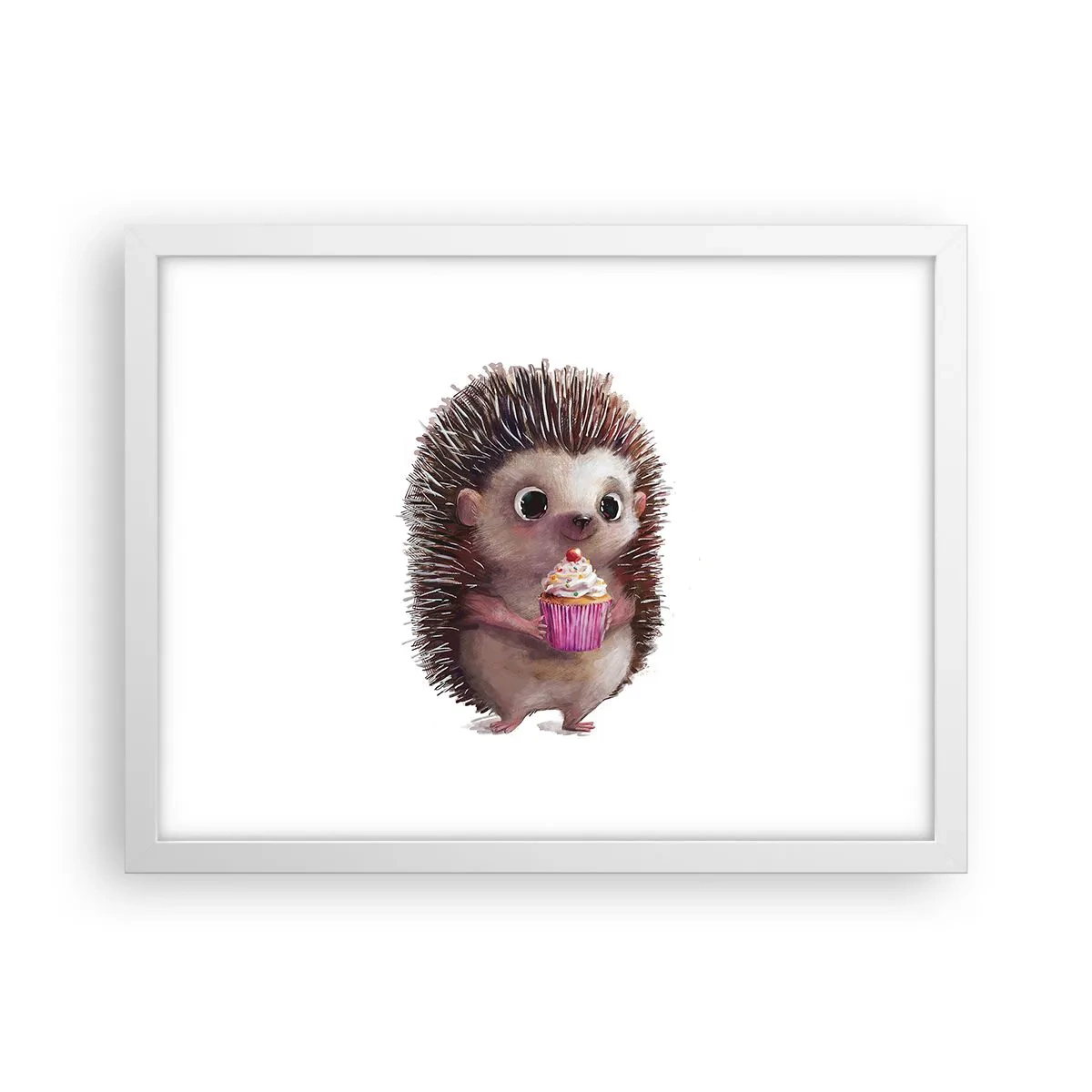 Poster in einem weißen Rahmen - Der Feiertag ist jeden Tag - 40x30 cm