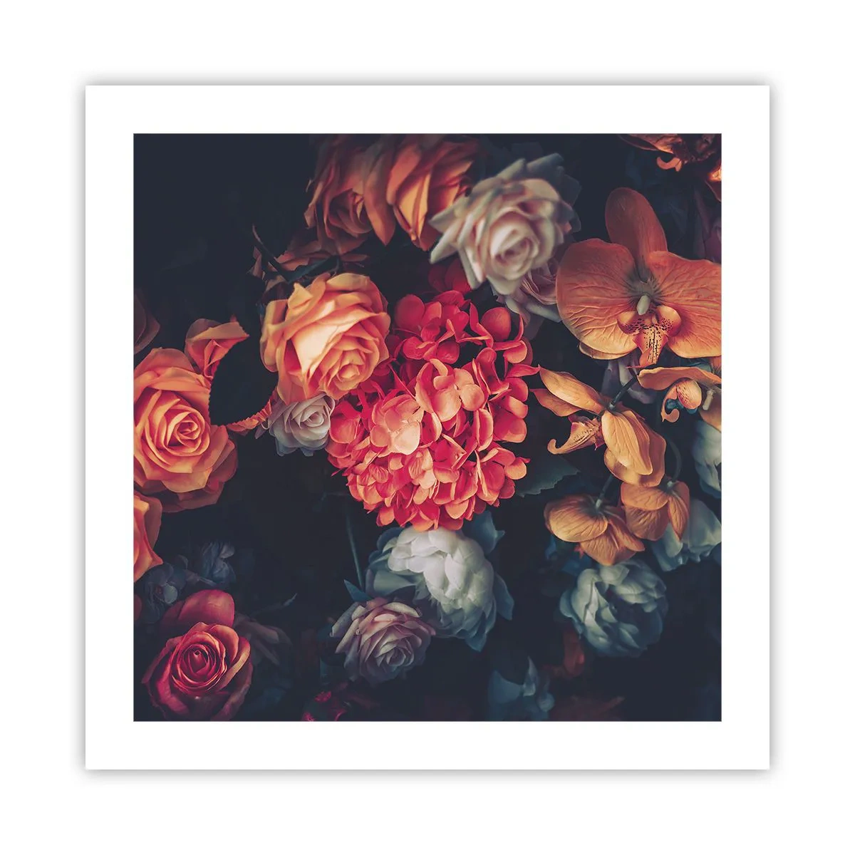 Poster - Wie bei den holländischen Meistern - 50x50 cm