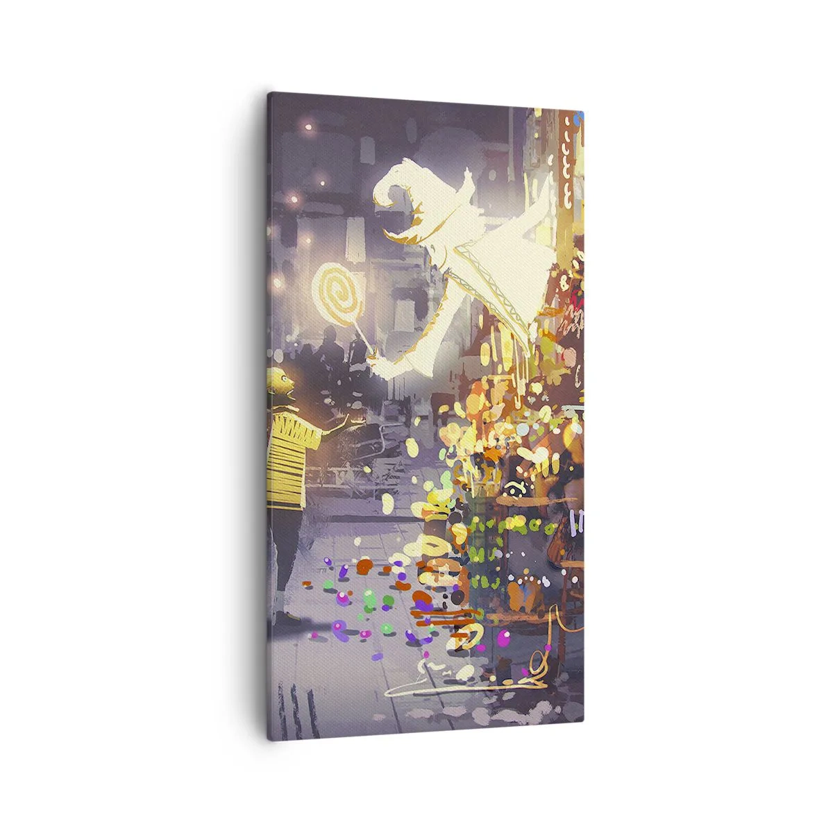 Bild auf Leinwand - Leinwandbild - Magie ist da - 55x100 cm