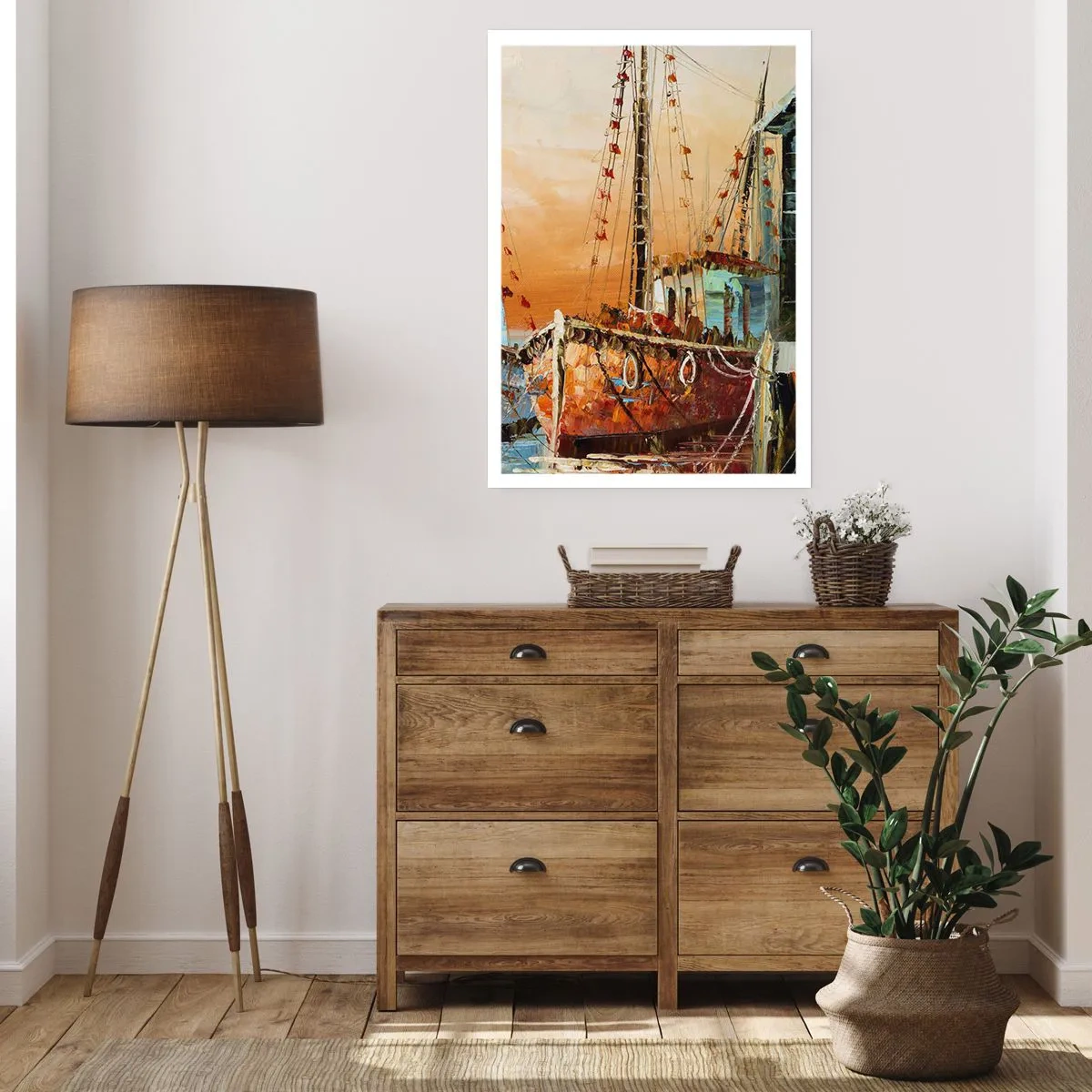 Poster - Friedliche Rückkehr - 70x100 cm