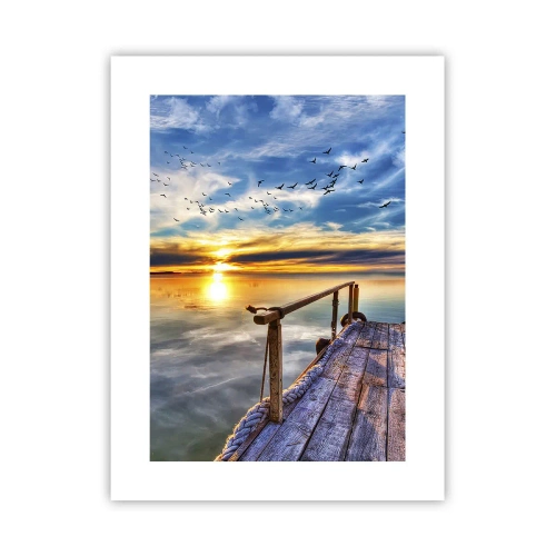 Poster - Der Wind geht zur Ruhe - 30x40 cm