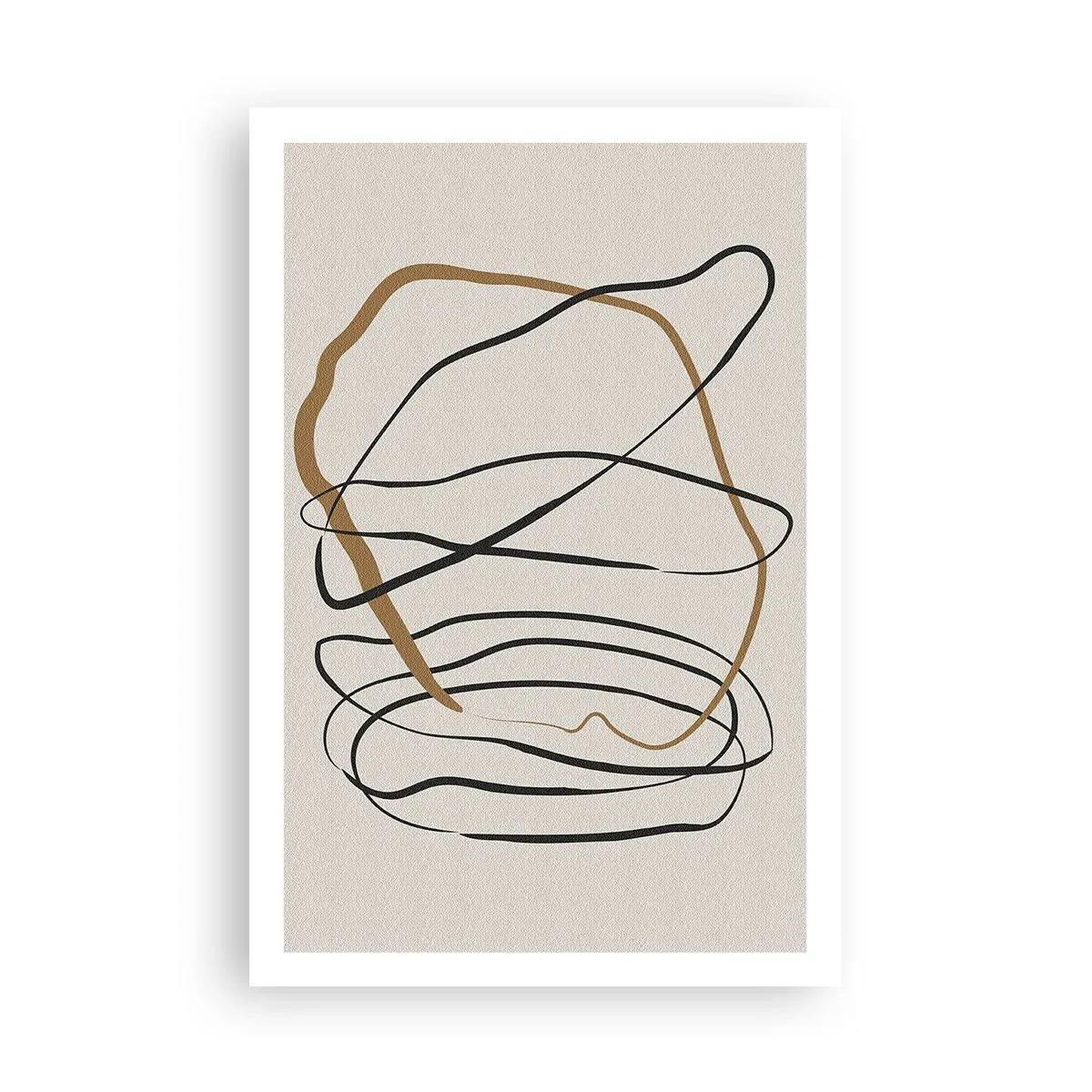 Poster - Komposition – Looptanz - 61x91 cm