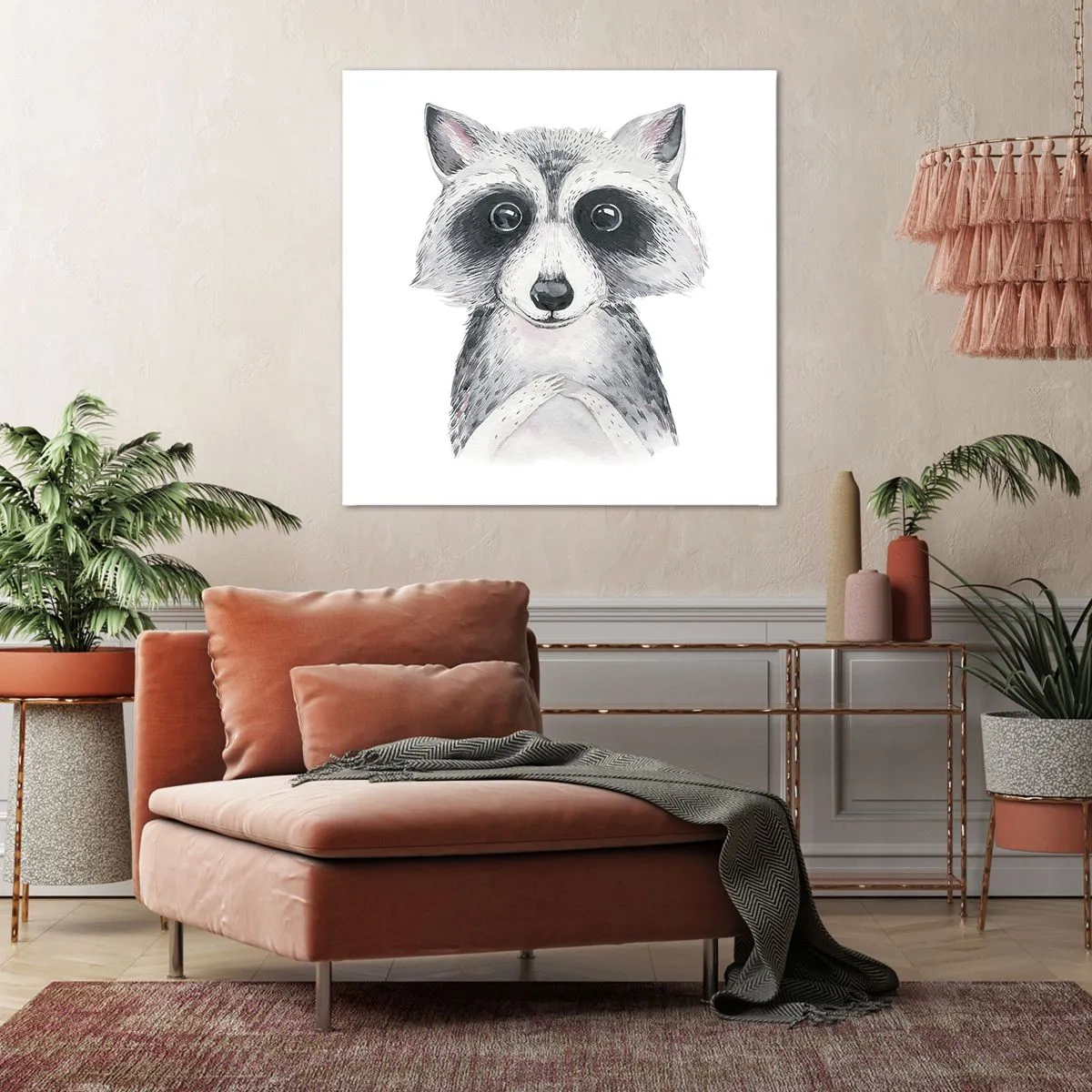 Bild auf Leinwand - Leinwandbild - Ein Moment zum Bewegen - 40x40 cm