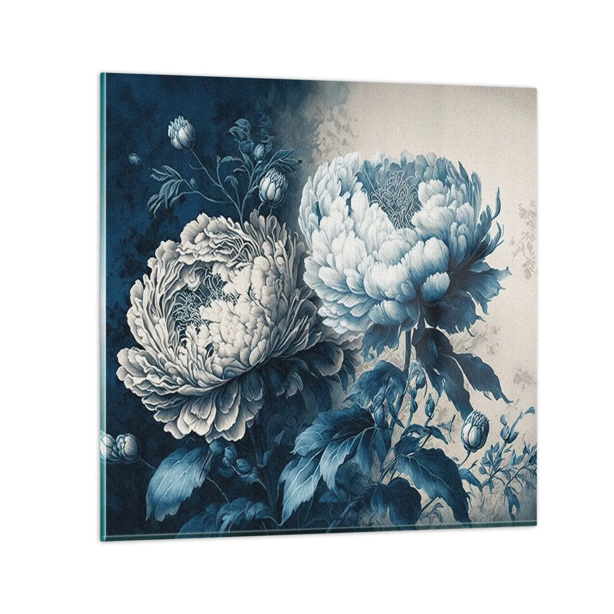 Glasbild - Bild auf glas - Passendes Paar - 60x60 cm