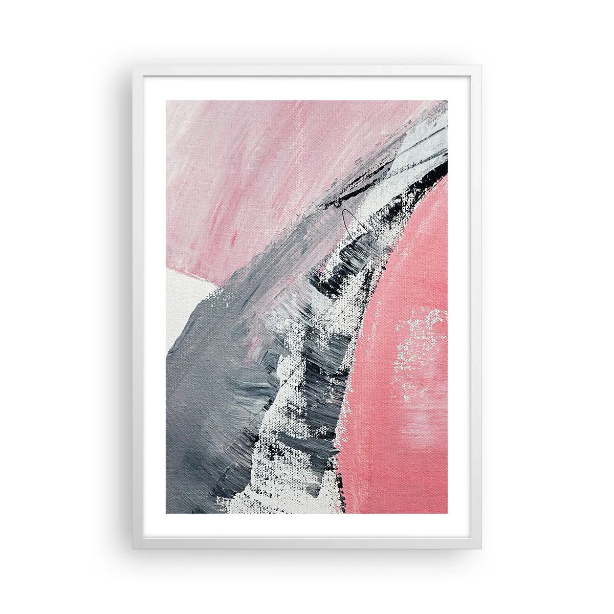 Poster in einem weißen Rahmen - Passende Komposition - 50x70 cm