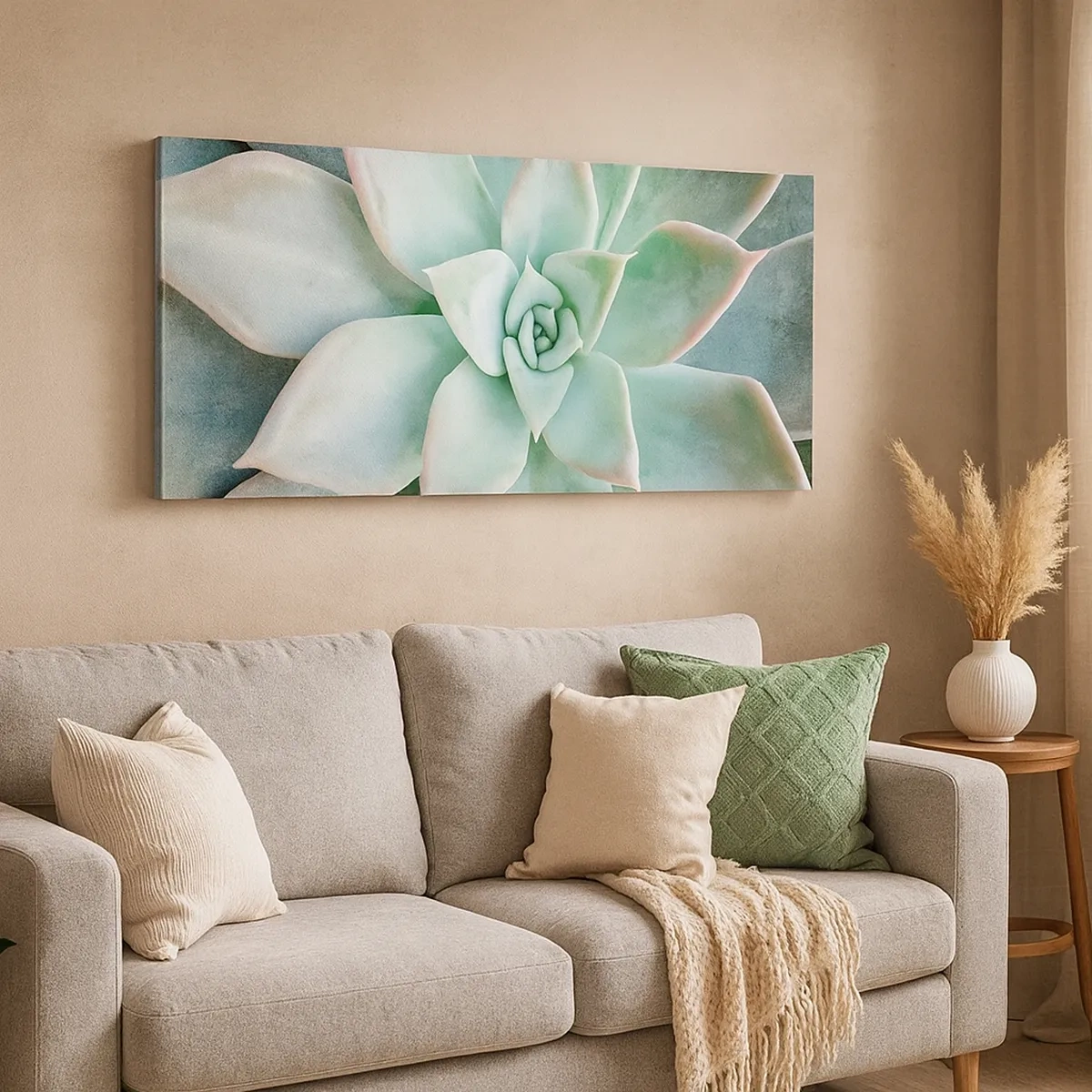 Bild auf Leinwand - Leinwandbild - Das Herz der Wüste - 30x30 cm