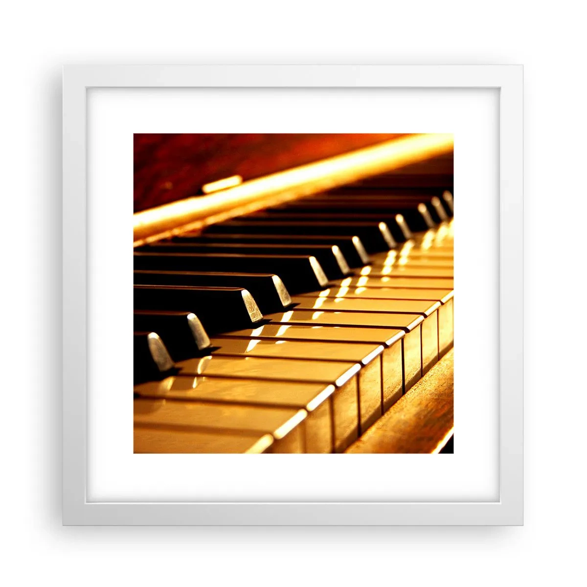 Poster in einem weißen Rahmen - Endlose Möglichkeiten - 30x30 cm