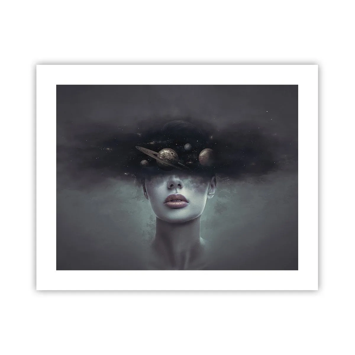 Poster - Und die Planeten spielen verrückt ... - 50x40 cm