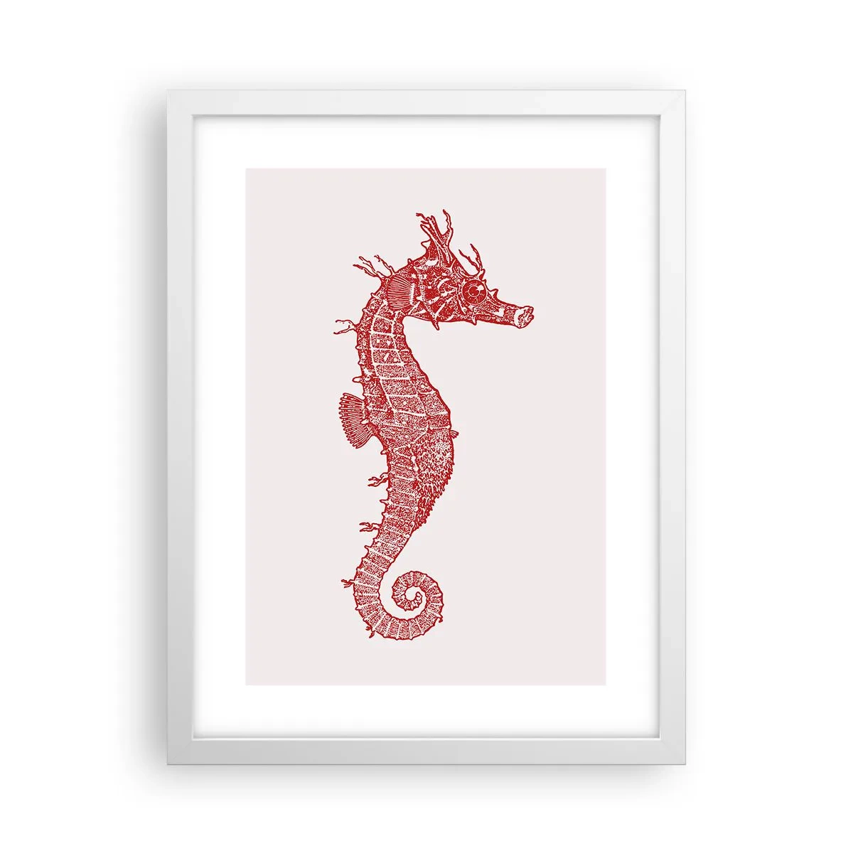 Poster in einem weißen Rahmen - Komplizierte Kreatur - 30x40 cm