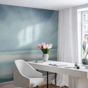 Fototapete Premium Canvas - Frieden bis zum Horizont - Hell, Stück, Himmel - 450x315 cm