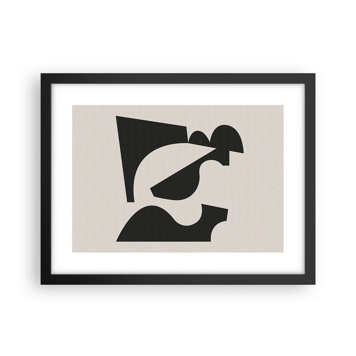 Poster in einem schwarzem Rahmen - Zum Selbstbauen - 40x30 cm