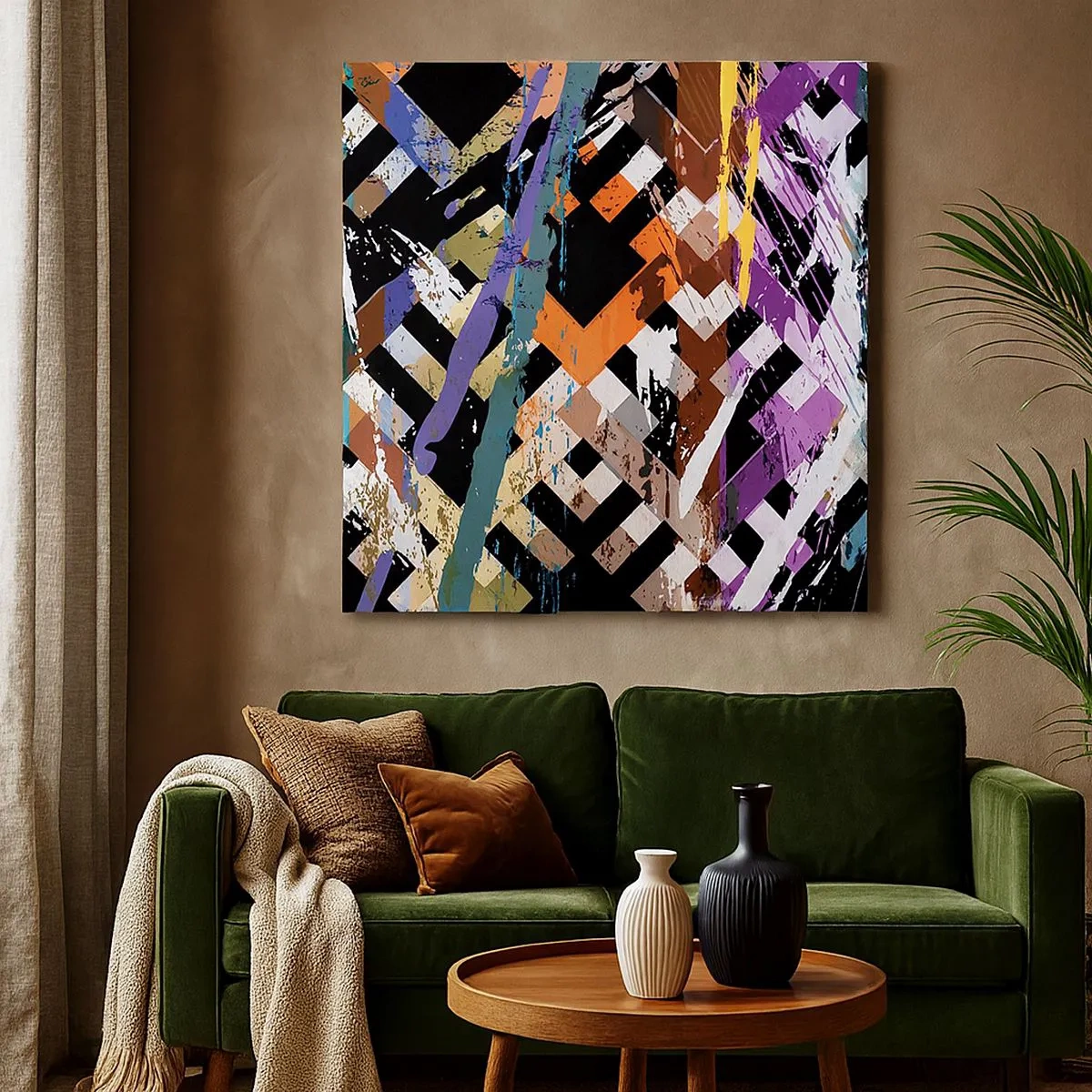 Bild auf Leinwand - Leinwandbild - Quadriert - 30x30 cm