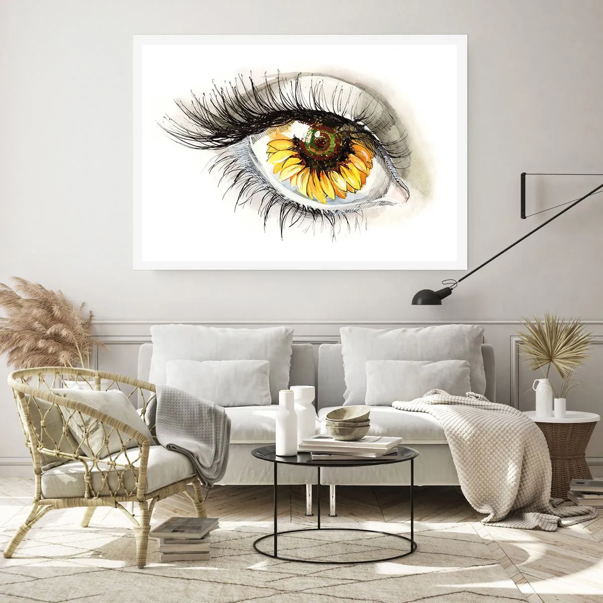 Poster - Ein Look so heiß wie der Sommer - 50x40 cm