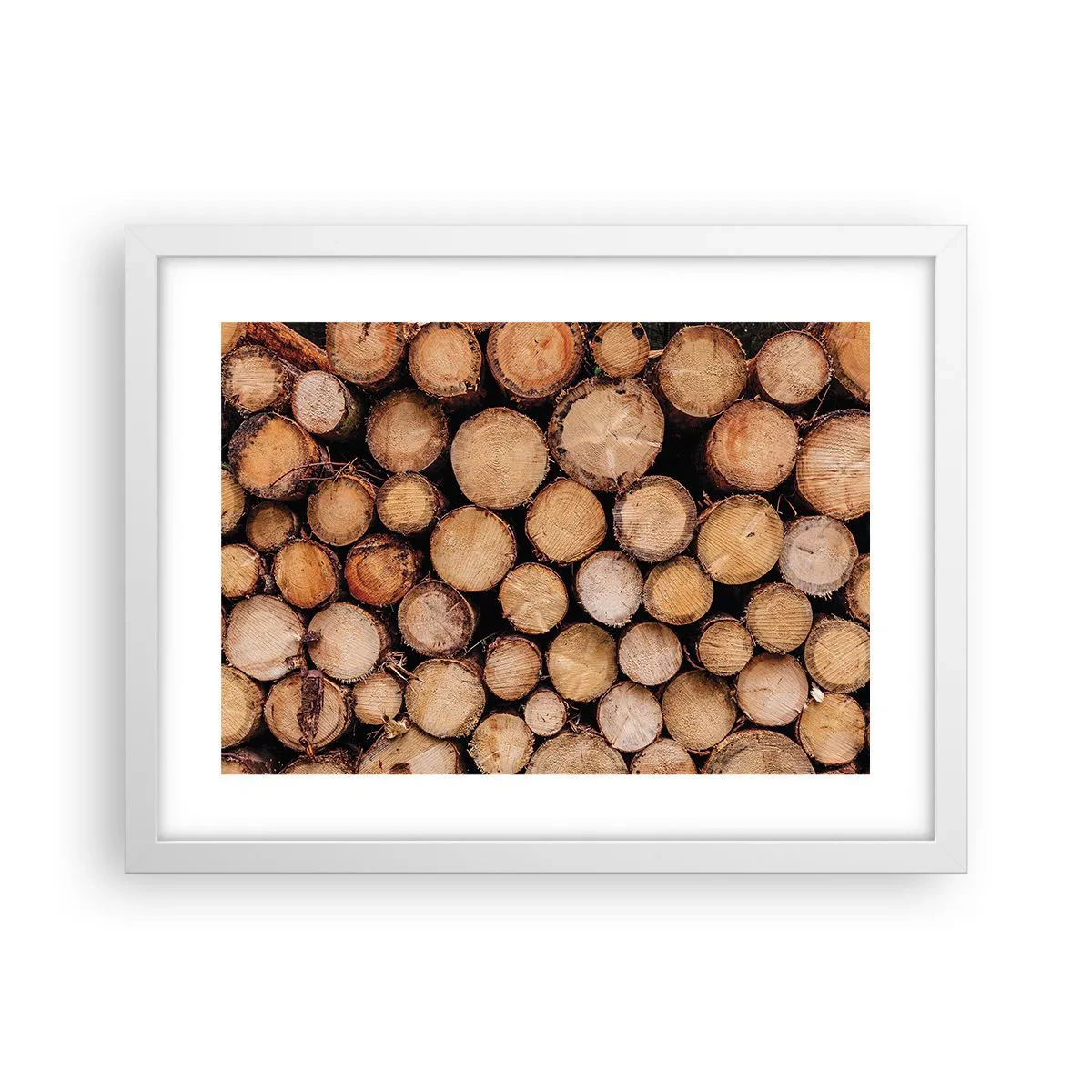 Poster in einem weißen Rahmen - Ein neuer Anfang - 40x30 cm