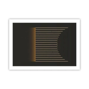 Poster - Die Dunkelheit erkunden - 70x50 cm