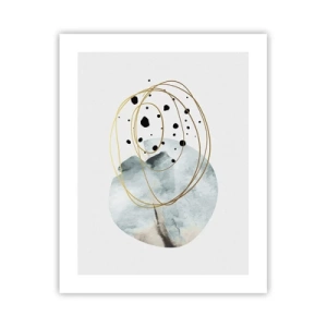 Poster - Vom Weltraum umarmt - 40x50 cm