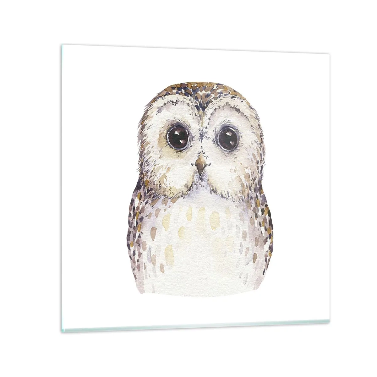 Glasbild - Bild auf glas - Schau mir in die Augen - 30x30 cm