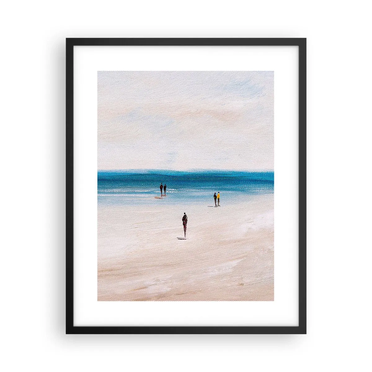 Poster in einem schwarzem Rahmen - Natürliches Bedürfnis - 40x50 cm