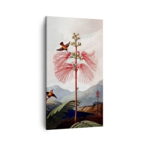 Bild auf Leinwand - Leinwandbild - In einem tropischen Paradies - 45x80 cm