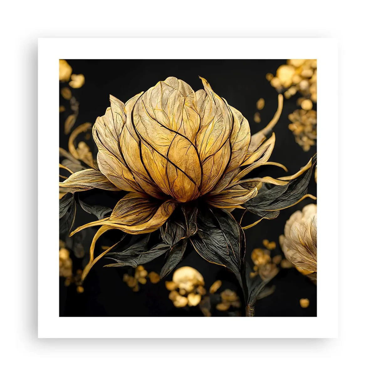 Poster - Subtile Zerbrechlichkeit - 50x50 cm