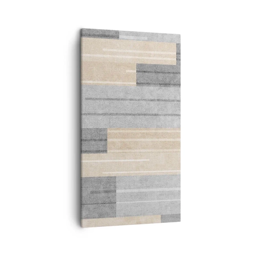 Bild auf Leinwand - Leinwandbild - Komposition: Vertikal halten - 45x80 cm