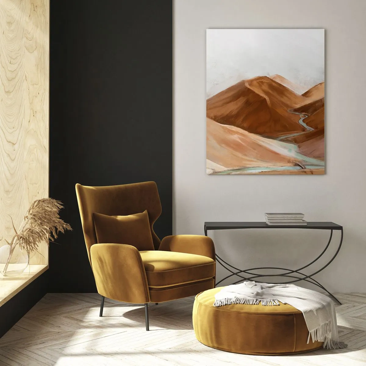 Glasbild - Bild auf glas - Zur Quelle - 70x100 cm