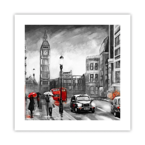 Poster - Gar keine graue Stadt - 40x40 cm