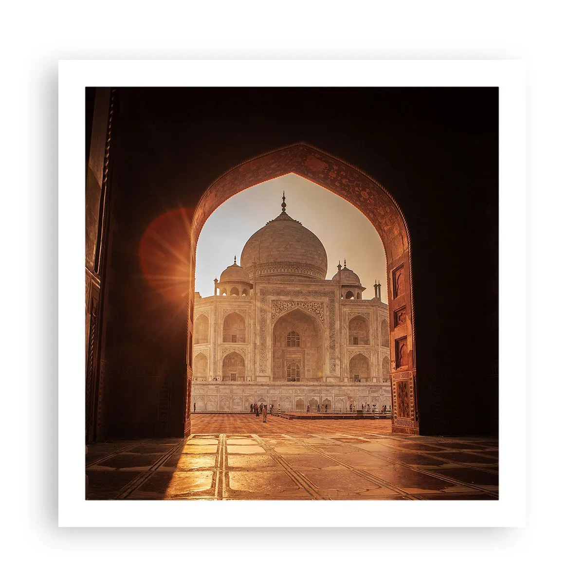 Poster - Denkmal der überirdischen Liebe - 60x60 cm